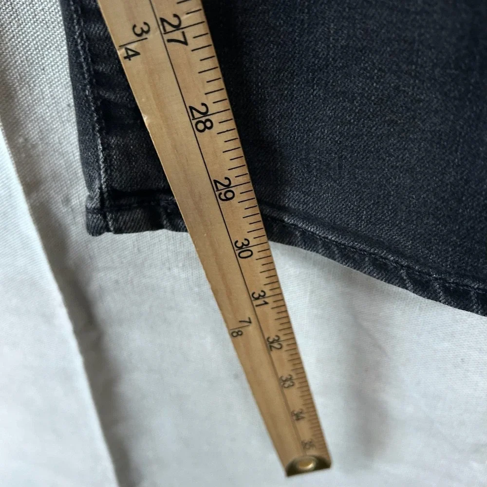 Levis‎ 511 Slim Fit Black Jeans Mens 34x32 Denim Pants 04511-1783
